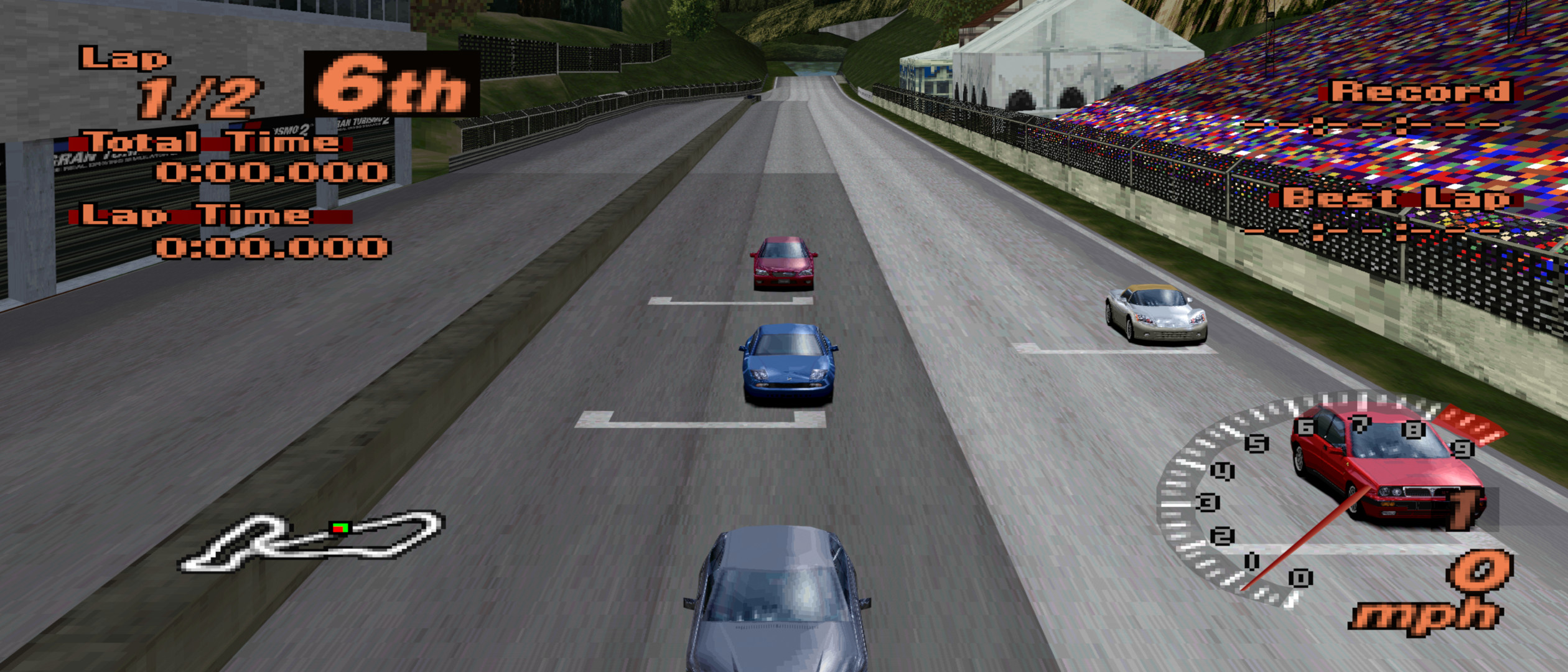 Higher draw distance